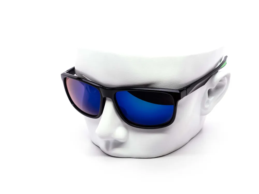12-Pack Minimalist Sport Wraparound Burnt Mirror Sunglasses