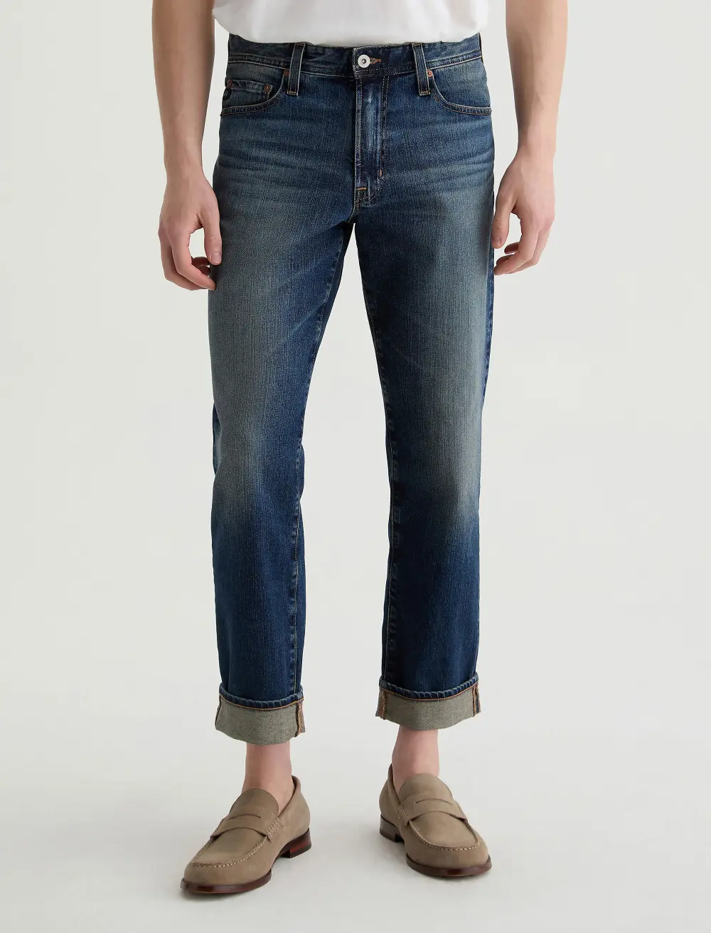 Men's Tailored Stretch Denim Jeans