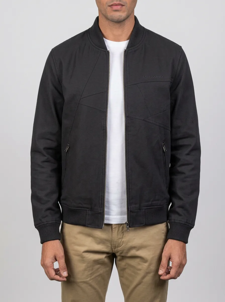 Easy Journey Bomber Zip Jacket
