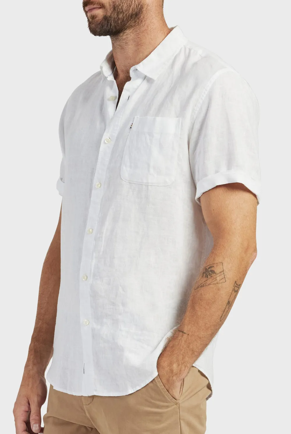 Linen Short Sleeve Shirt