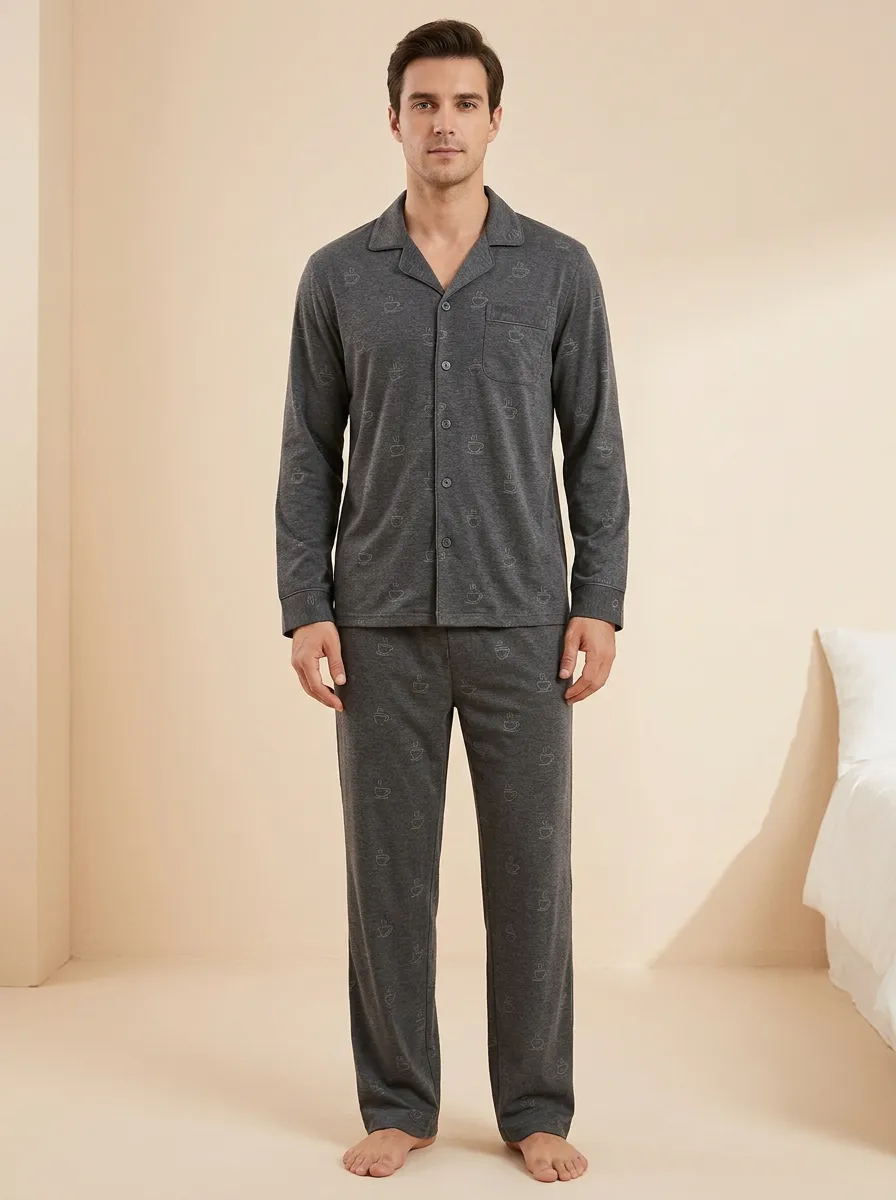Relaxed Edition Classic Men's Pajama Set