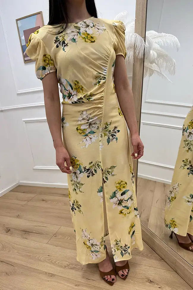 Aura Maxi Ruched Dress