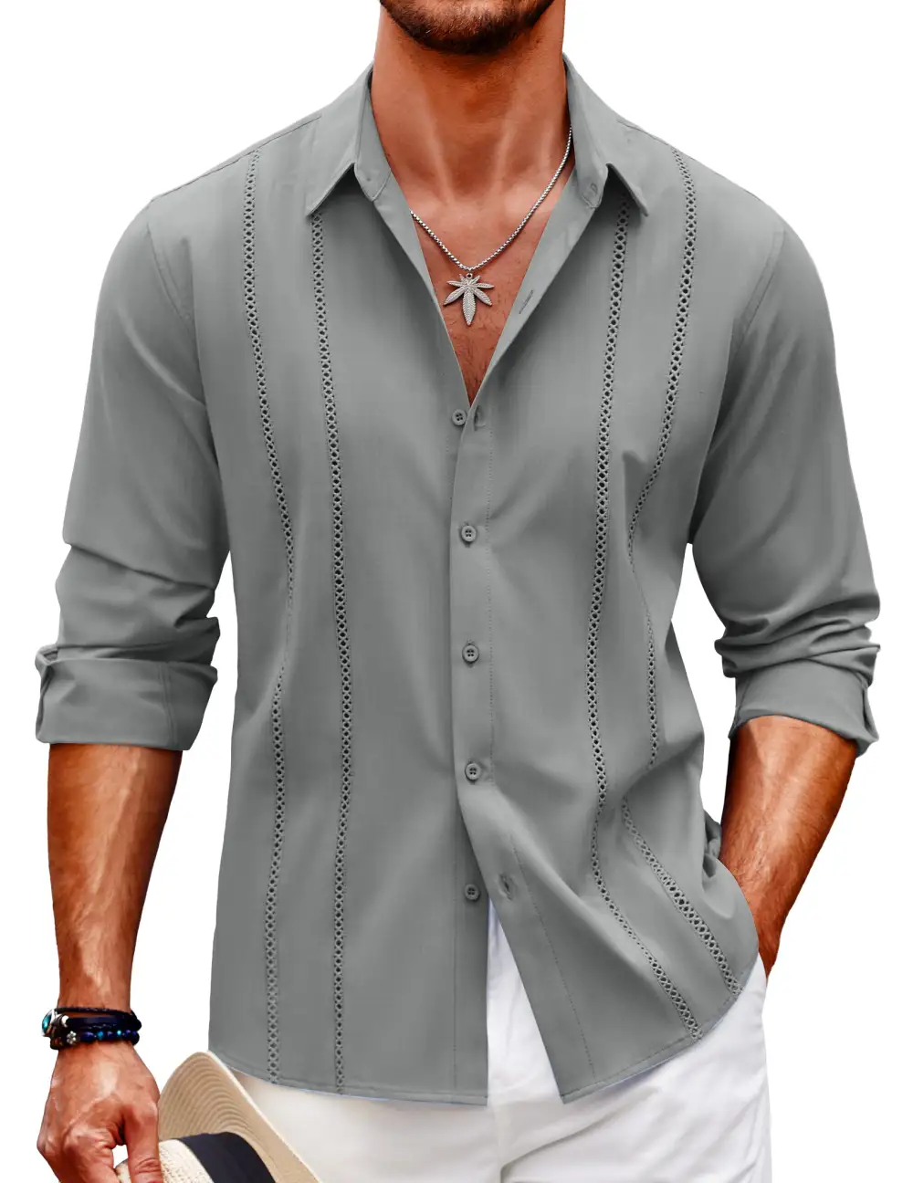 Casual Long Sleeve Button Down Shirt