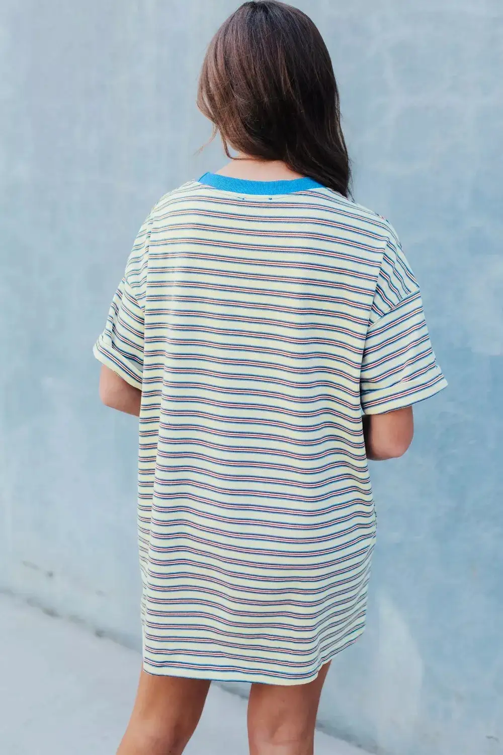 Loose Fit Striped Shirt
