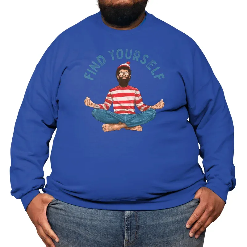 Meditation Round Neck Sweatshirt