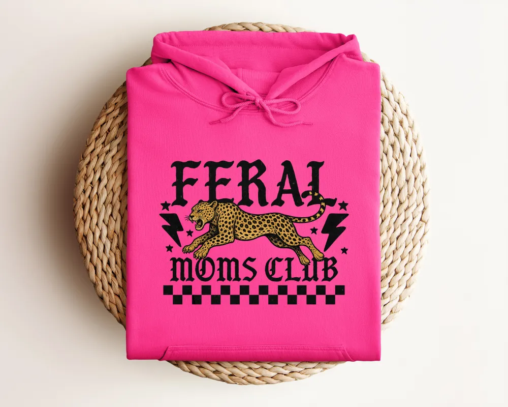 Mom Club Graphic Pullover Hoodie
