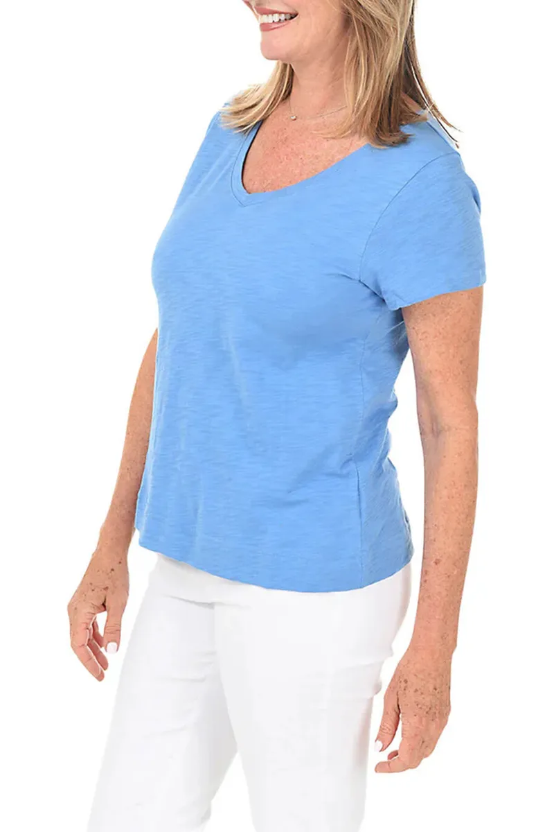 Skinny V-Neck Tee