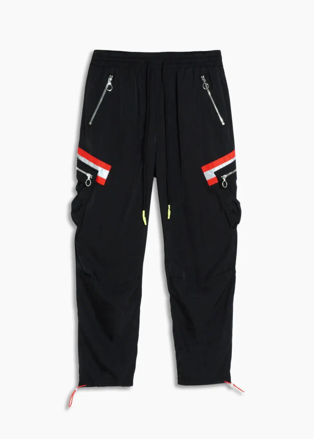 Reflective Tape Utility Cargo Pants