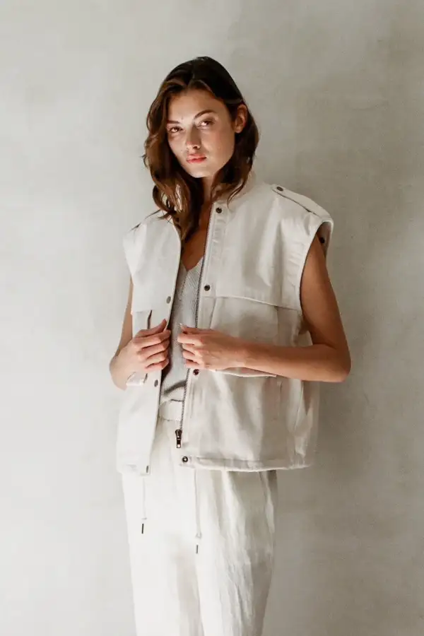 Simple Cut Relaxed Soft Jacket