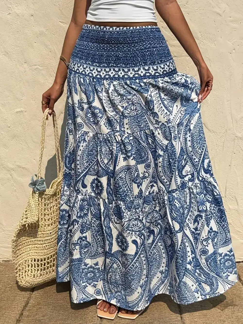 Sequin Maxi Skirt