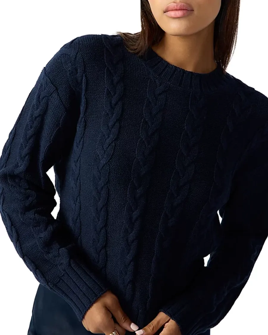 Ribbed crewneck Casual Style Sweater