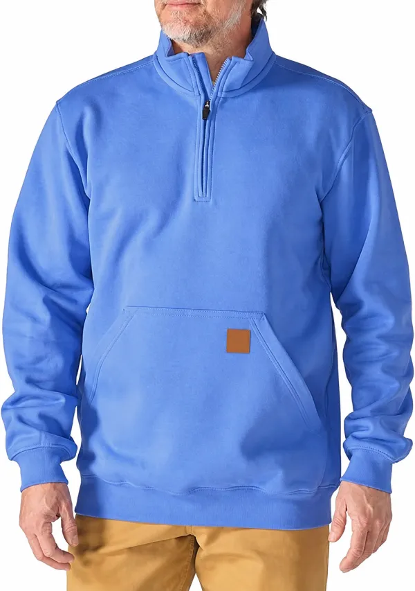 Men's Marquette 1/4-Zip Mock-Neck Sweatshirt