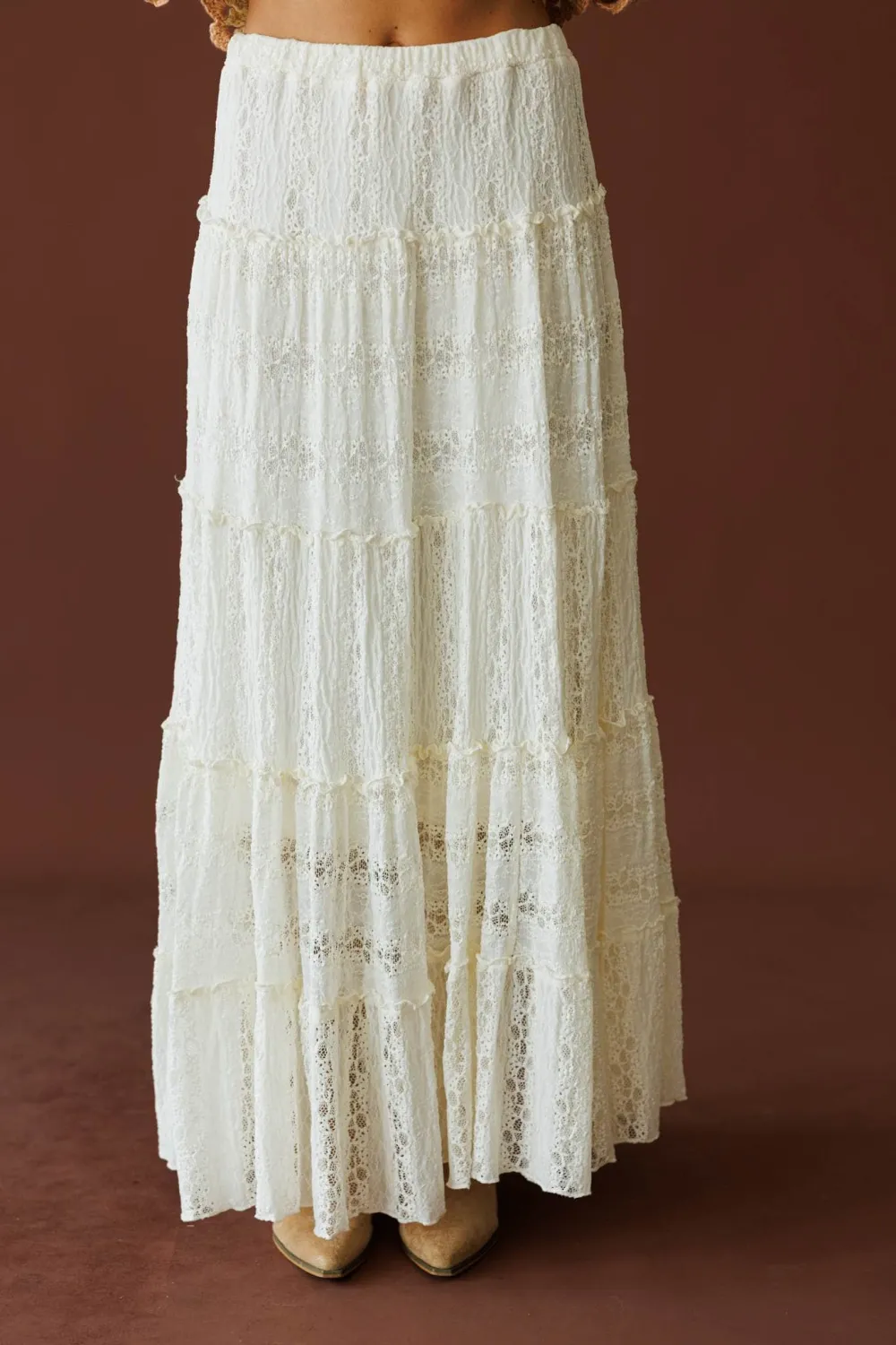 Everyday Lace Maxi Skirt