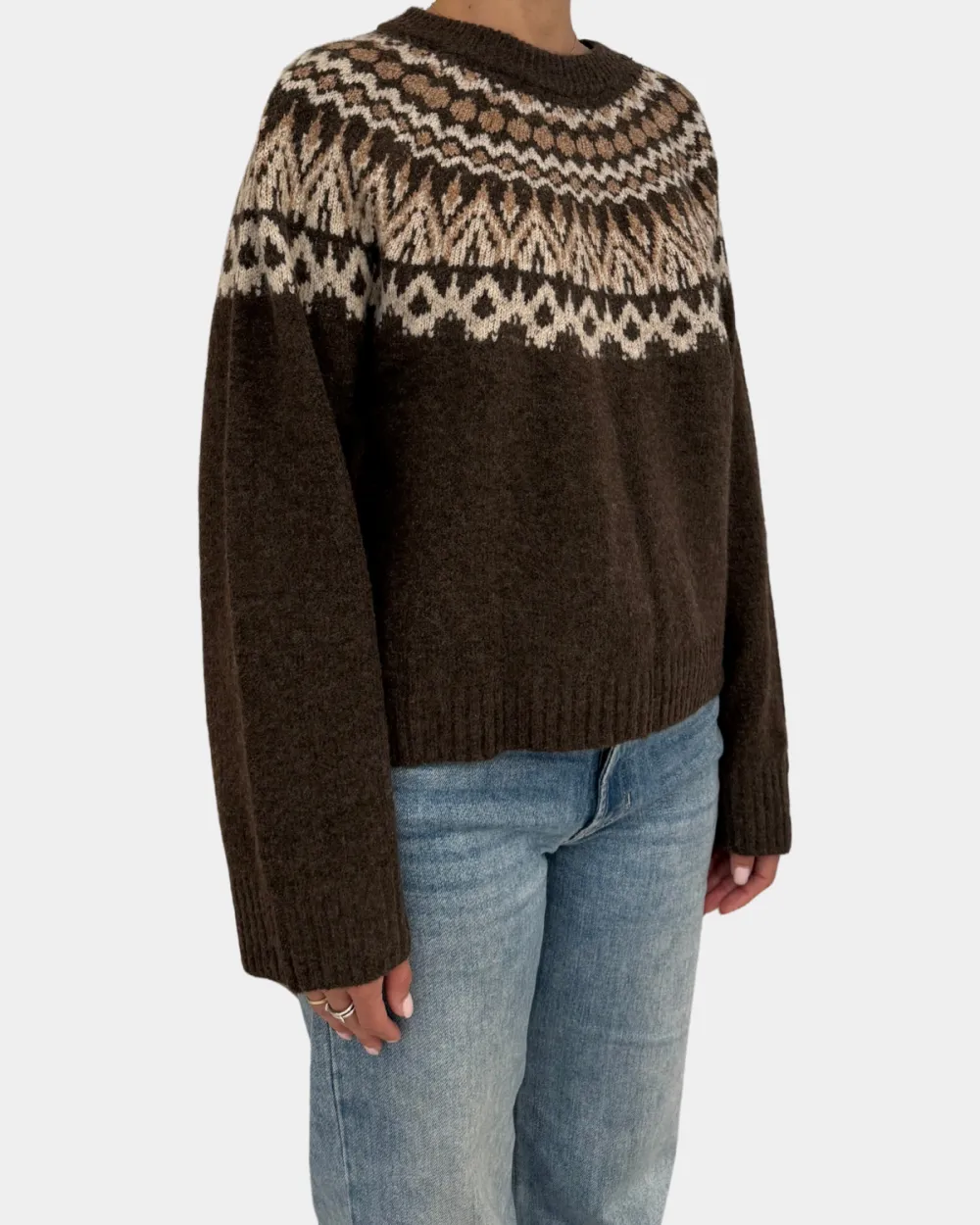 Relaxed Fair Isle Sweater