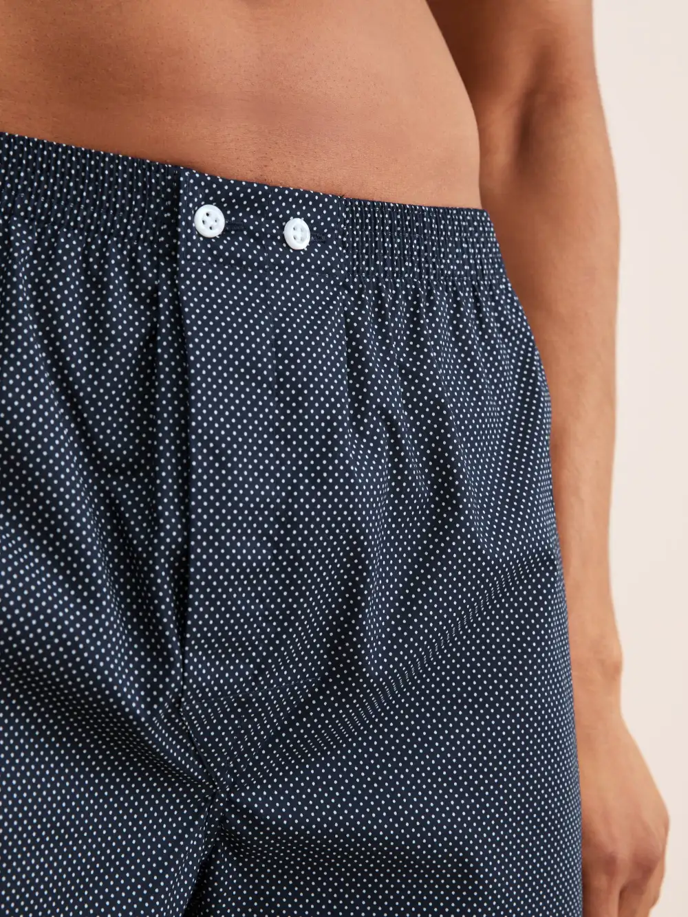 Classic Fit Cotton Pin Dot Boxers