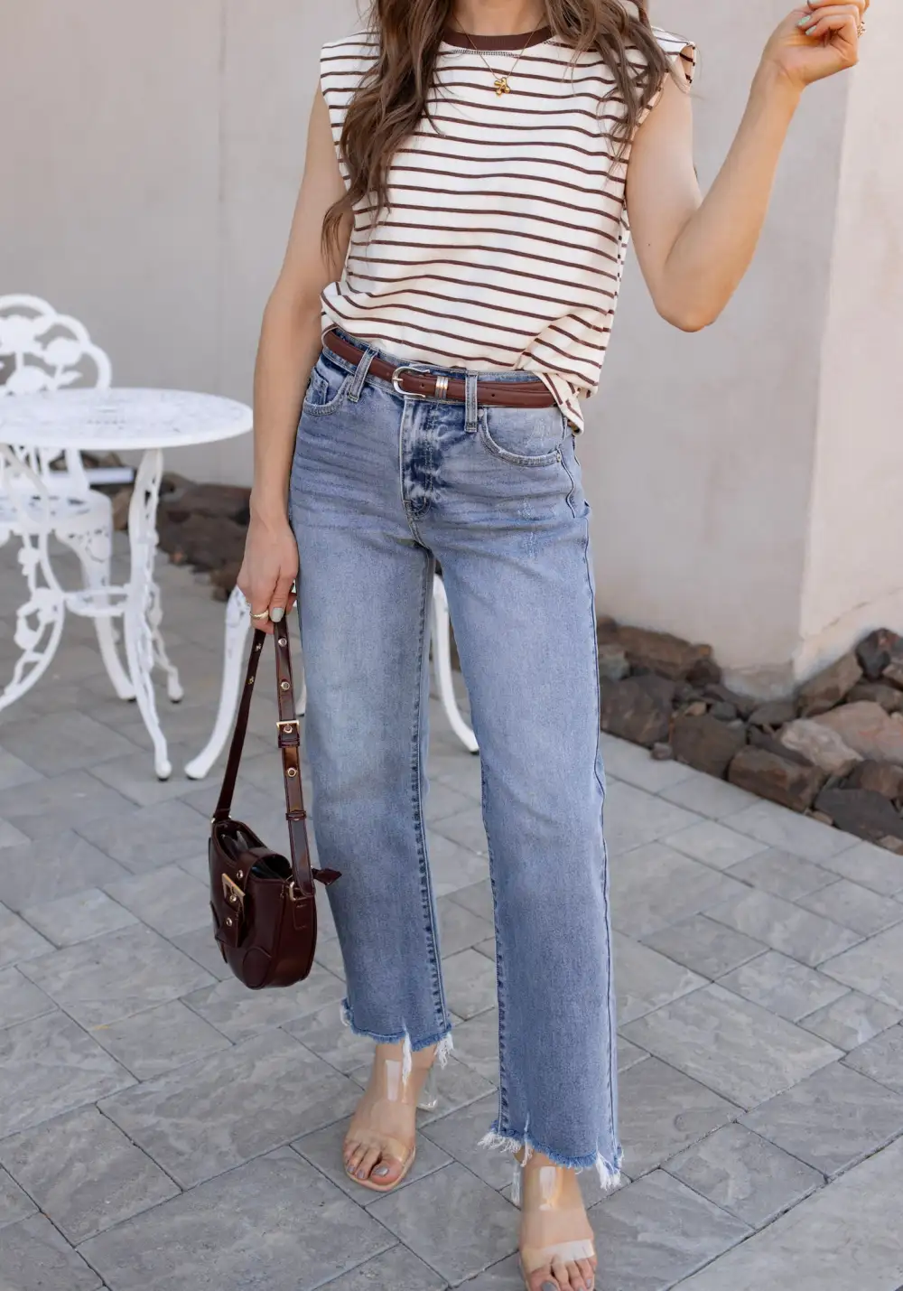 High Rise Sleek Denim Jeans