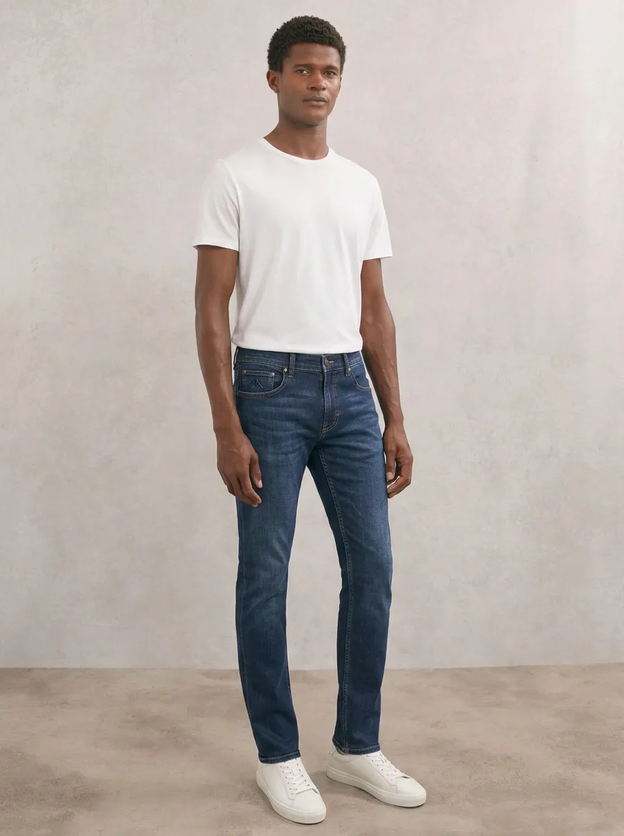Men's Modern All Day Slim Fit Stretch Denim Jeans