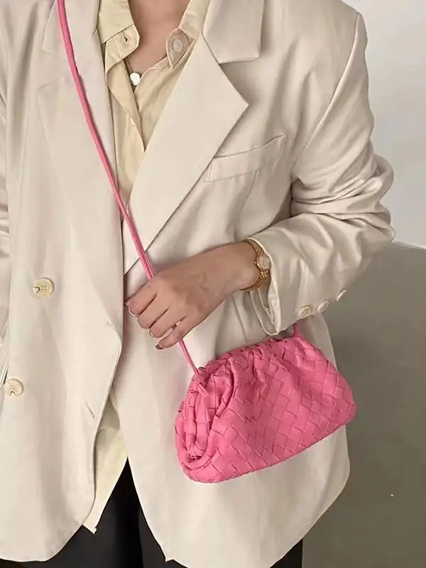 Woven Vintage Crossbody Bag