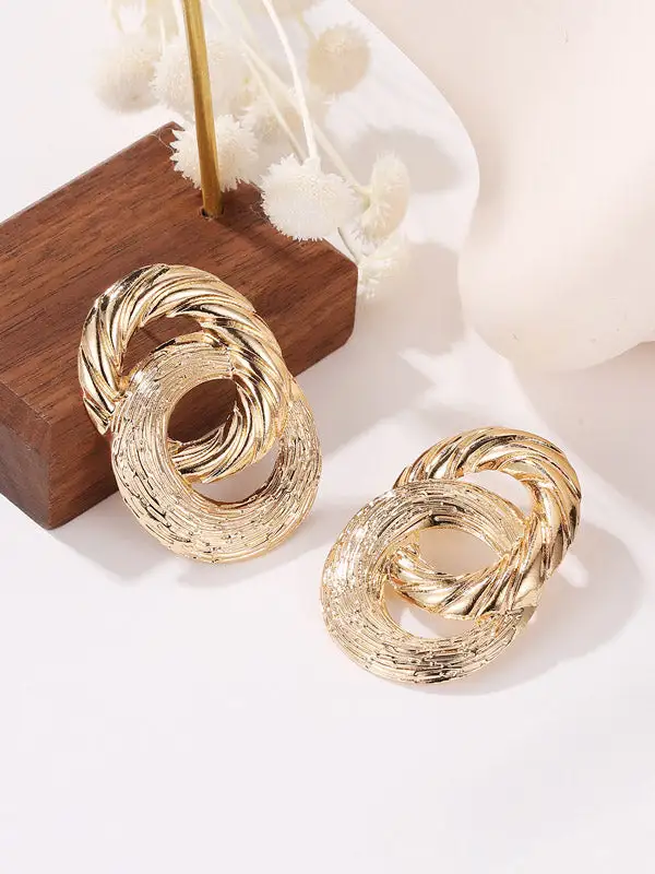 Balanced Petal Drop Earrings
