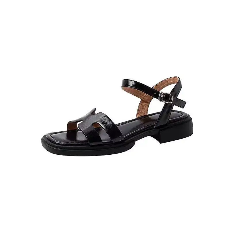Polished Flat Sandals