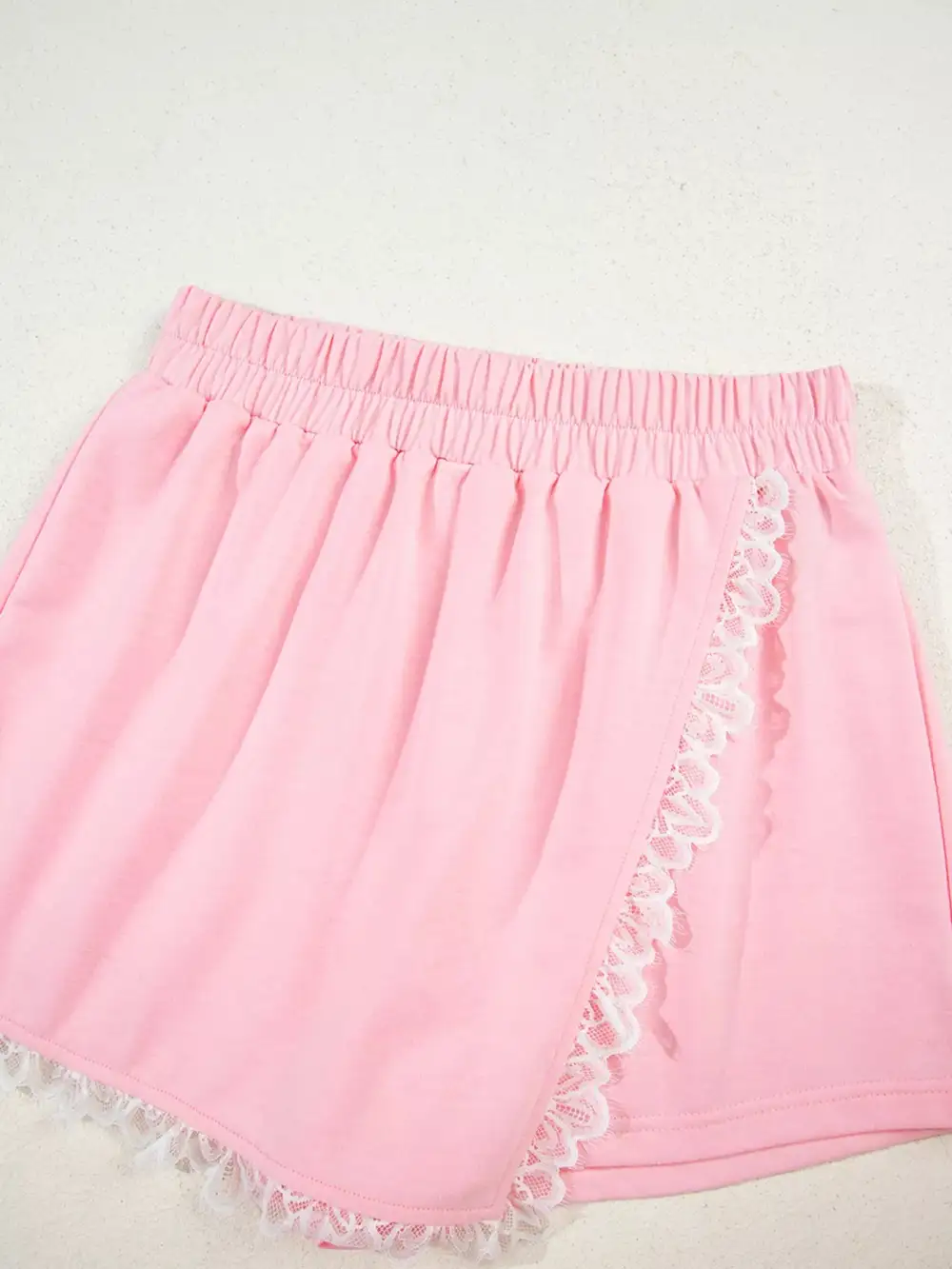 Lace Cotton Blend Coordinated Set