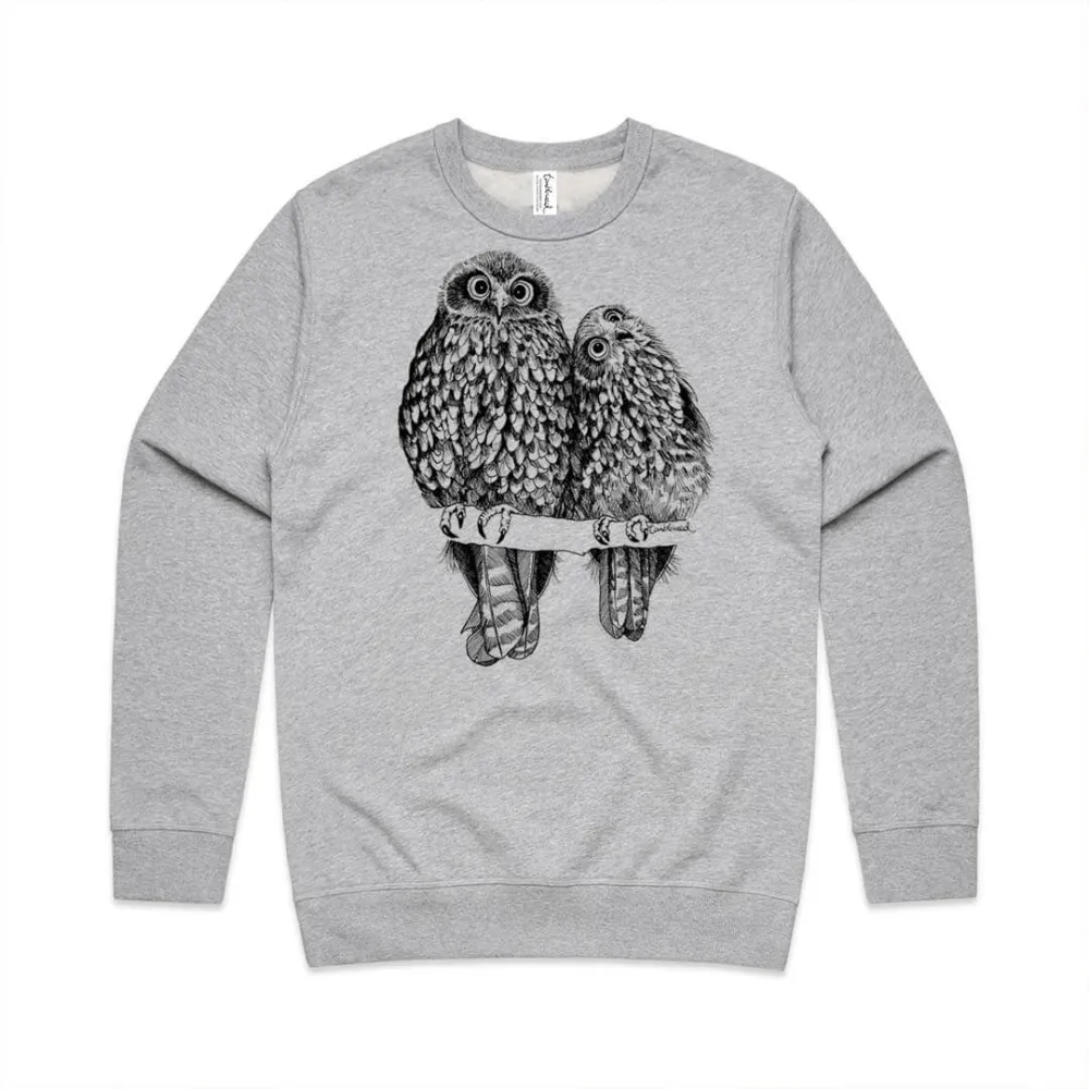 Fashion Artistic Owl Pattern Versatile Casual Sportswear Shirt
