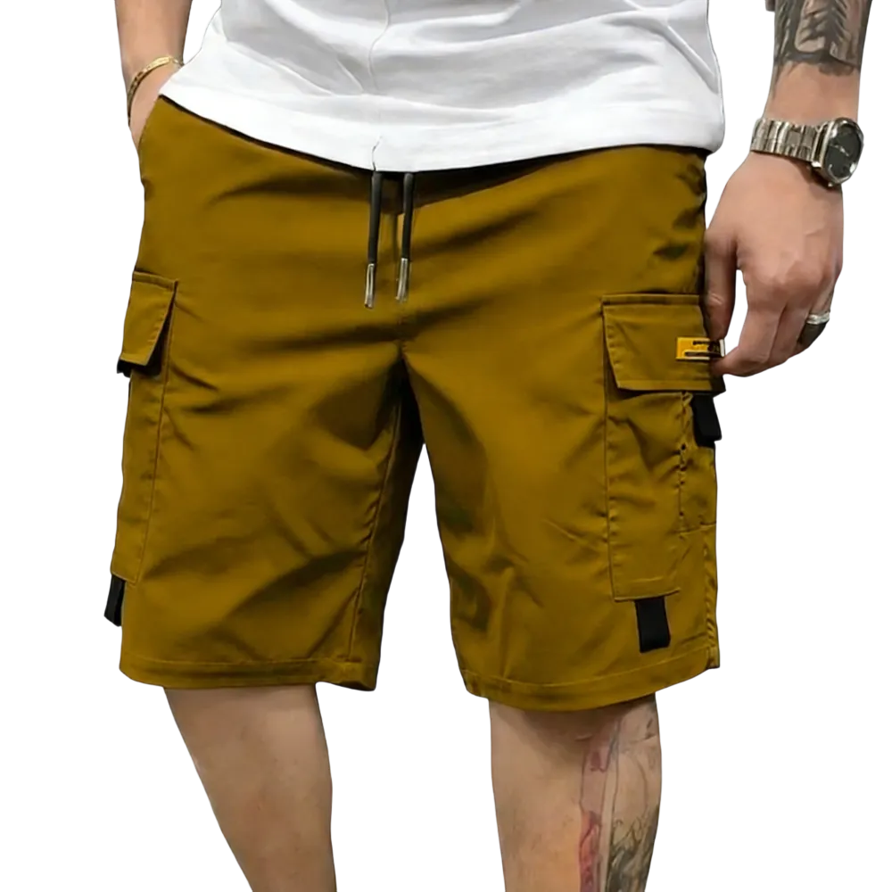 Men'S Multi-Pocket Cargo Shorts