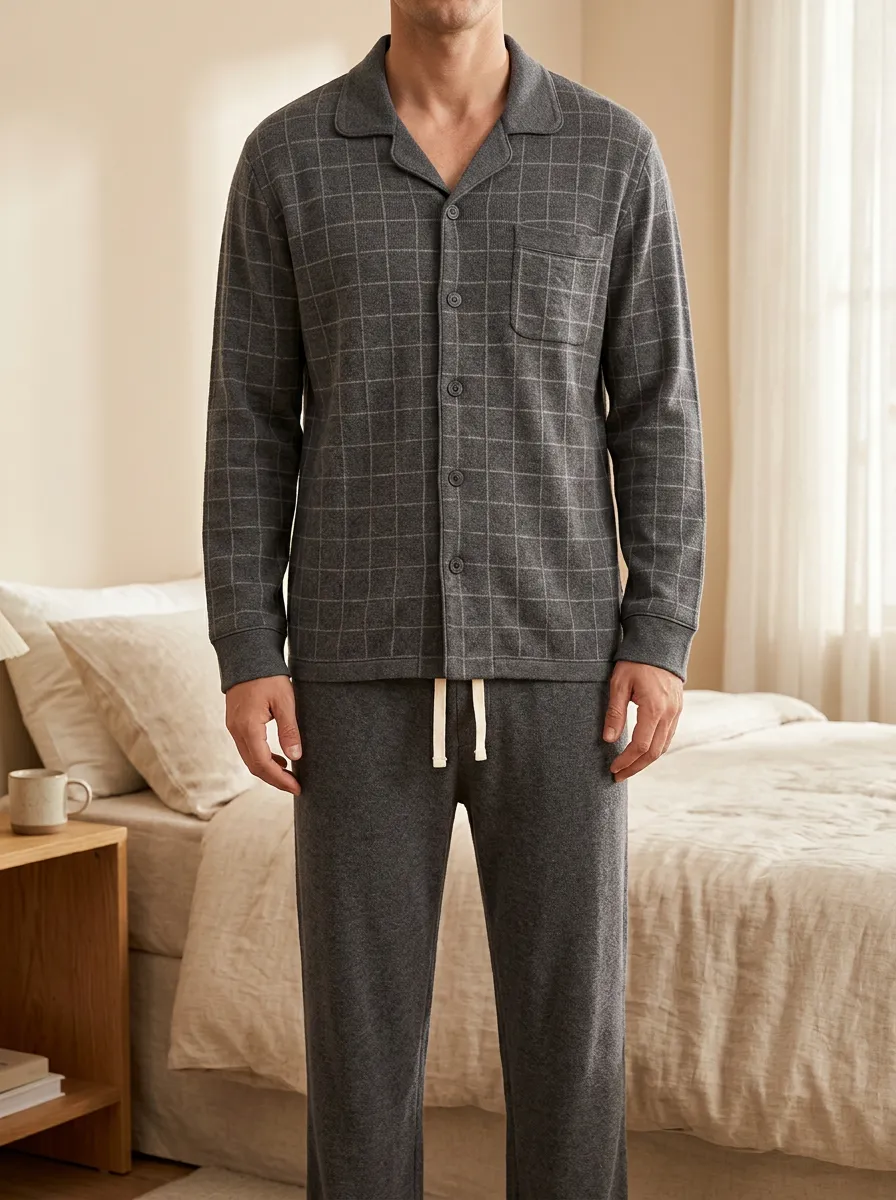 Modern Classic Men's Pajama Set