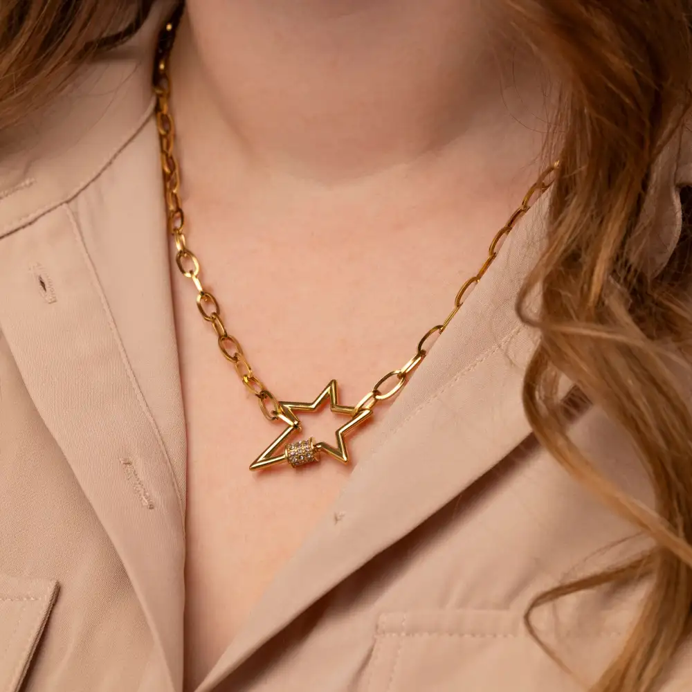 Chunky Star Necklace Necklace
