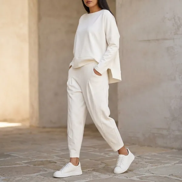 Cotton Two Piece Lounge Set