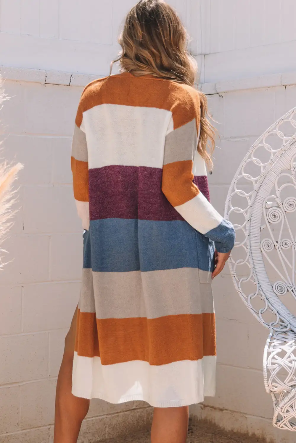 Everyday Layer Open Front Longline Cardigan