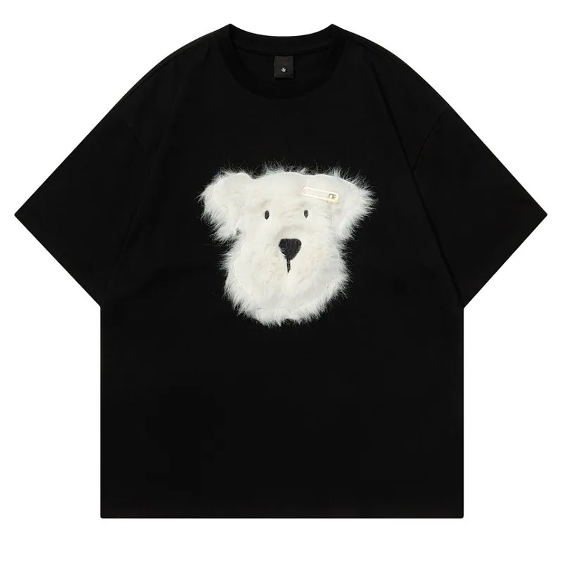 3D Puppy Graphic Tee
