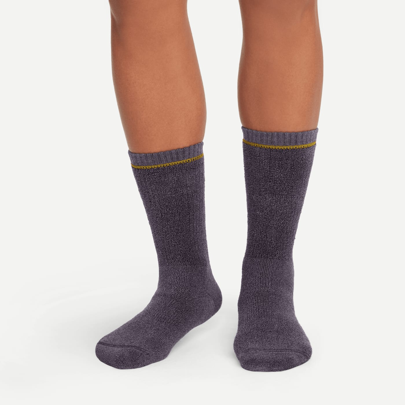 Women's Plush Terry Calf Socks