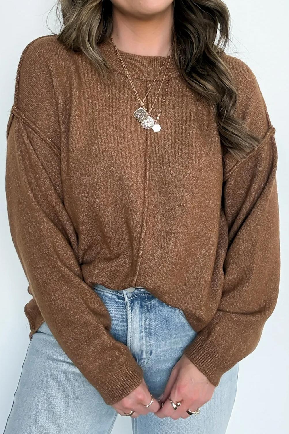 Oversized Round Neck Sweater