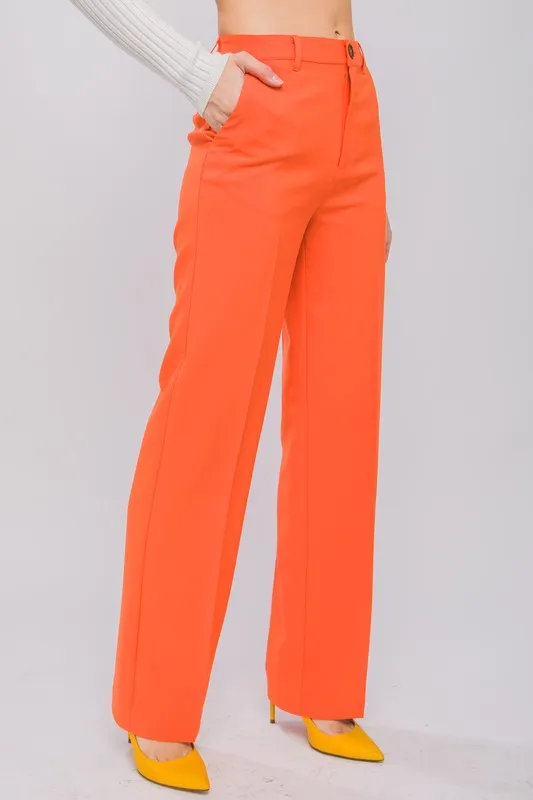Elevated Straight Leg Pants