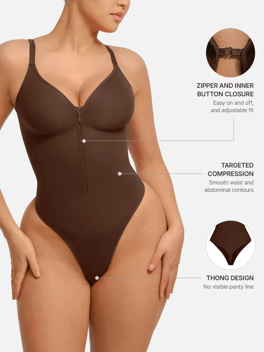 Streamlined Finish Shaping Bodysuit