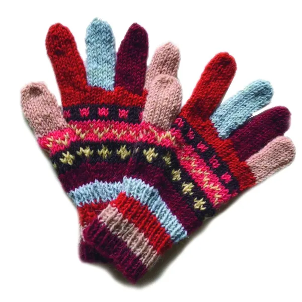 Knit Wool Gloves