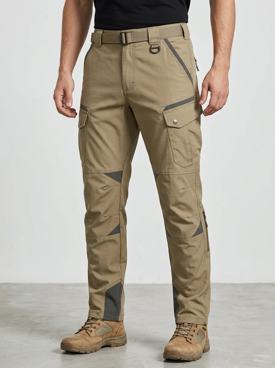 Men's Snap-Pocket Outdoor Cargo Pants