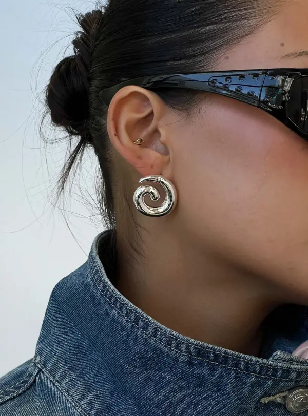 Sold On You Spiral Earrings