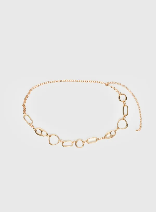 Boho Irregular Link Waist Chain