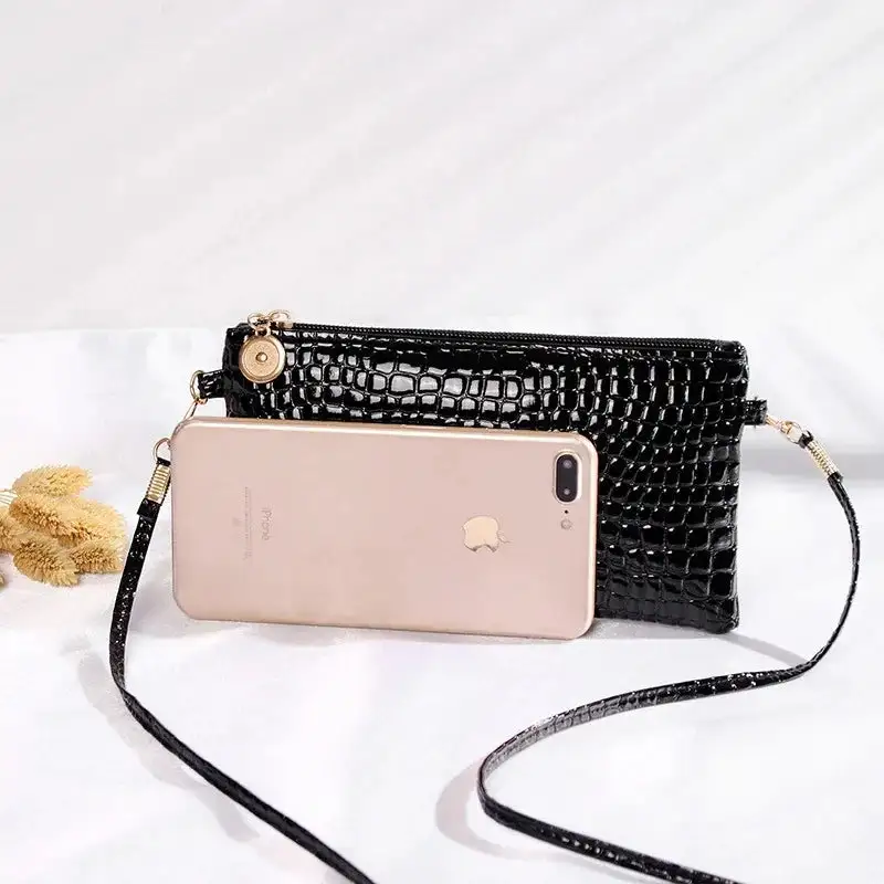 Casual Structured Soft Card Wallet
