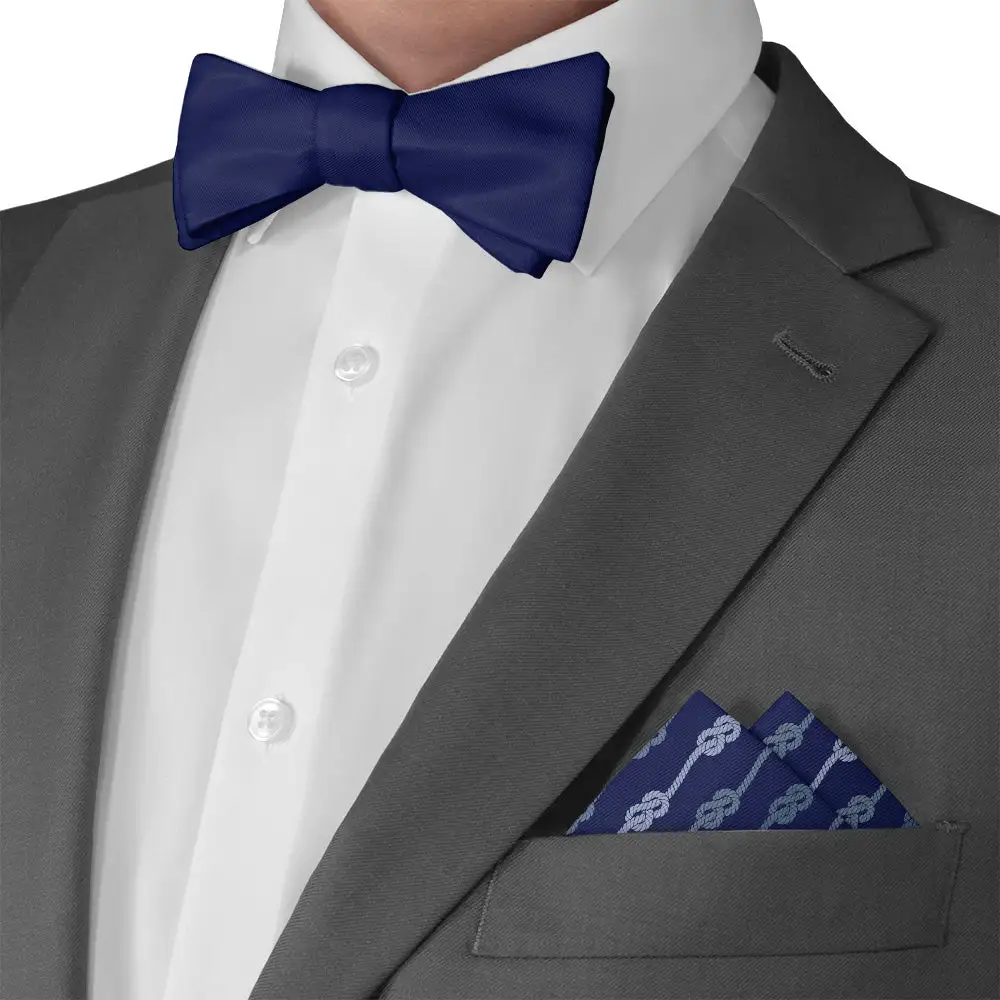 Understated Graceful Nautical Pocket Square