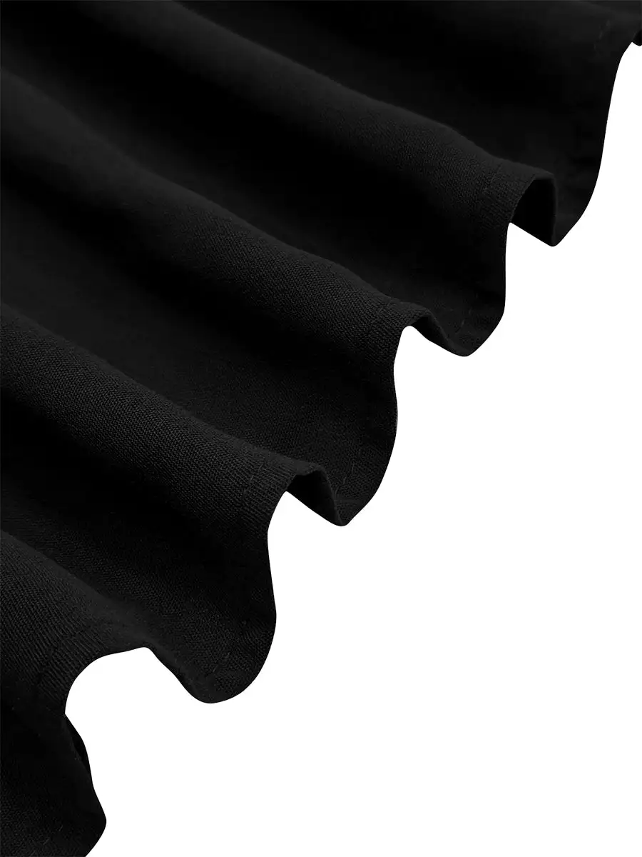 High Buttoned Maxi Dress