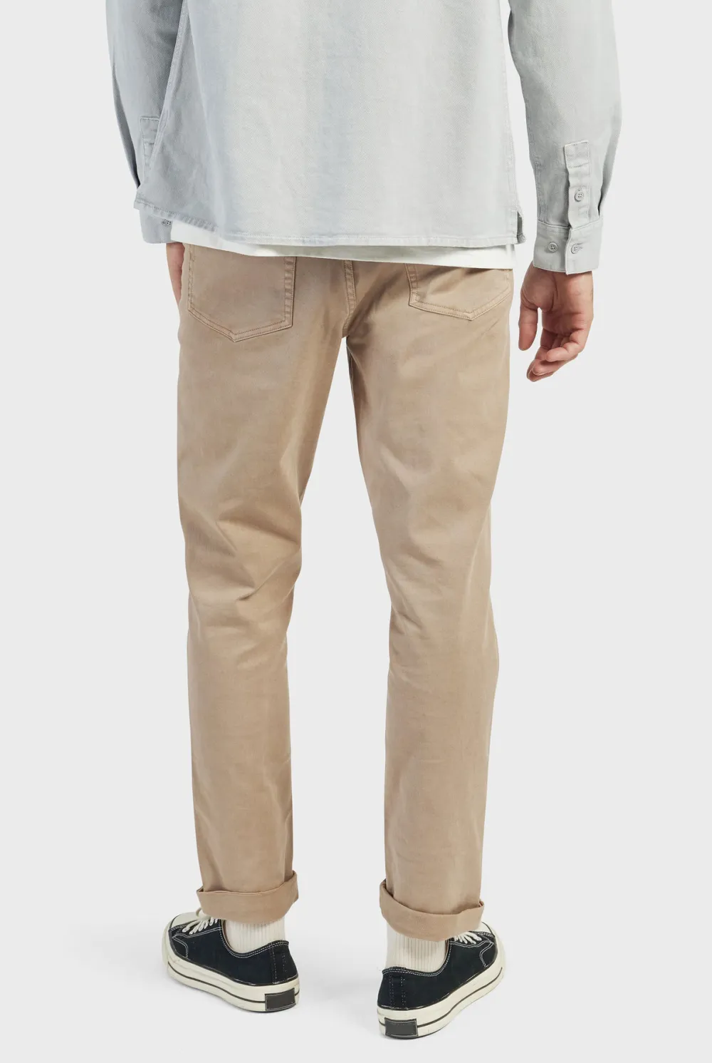 Jensen 5 Pocket Pant-Almond tan