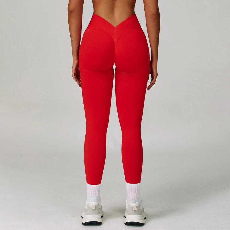 Sculpted V Back High Waist Legging