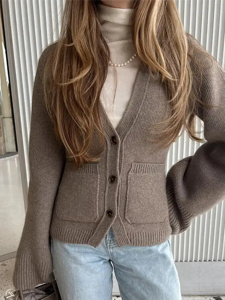 Relaxed-Fit Oversized Solid- Knit Coat
