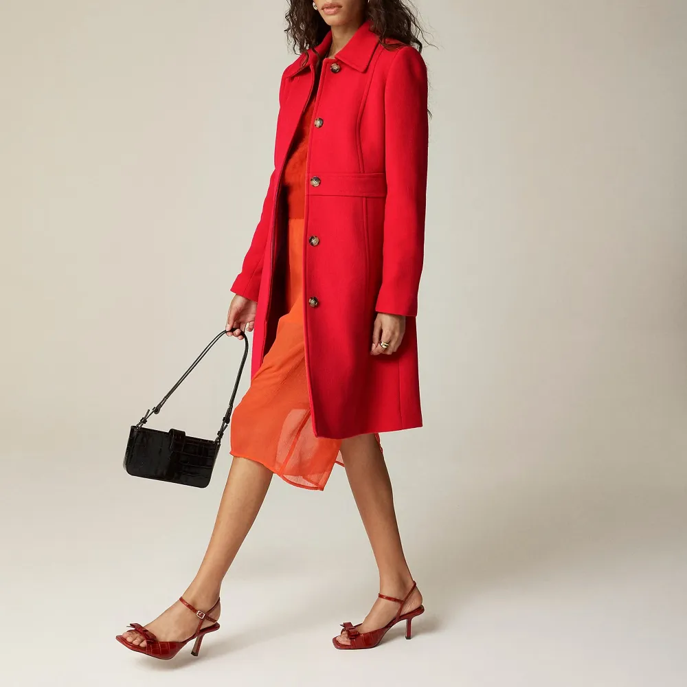 Topcoat Double-Cloth Wool Blend