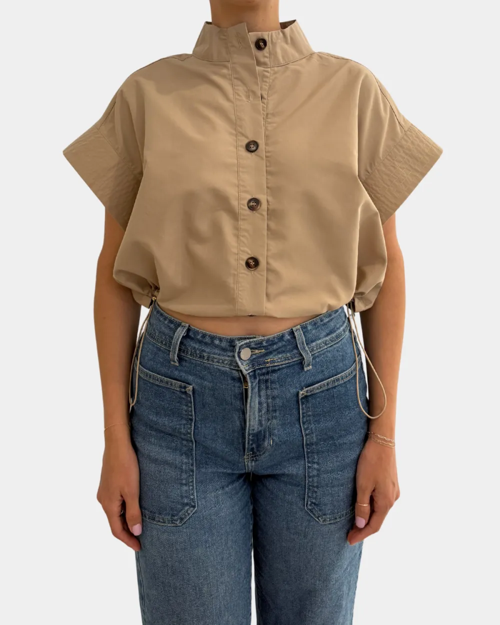 Cropped Utility Top
