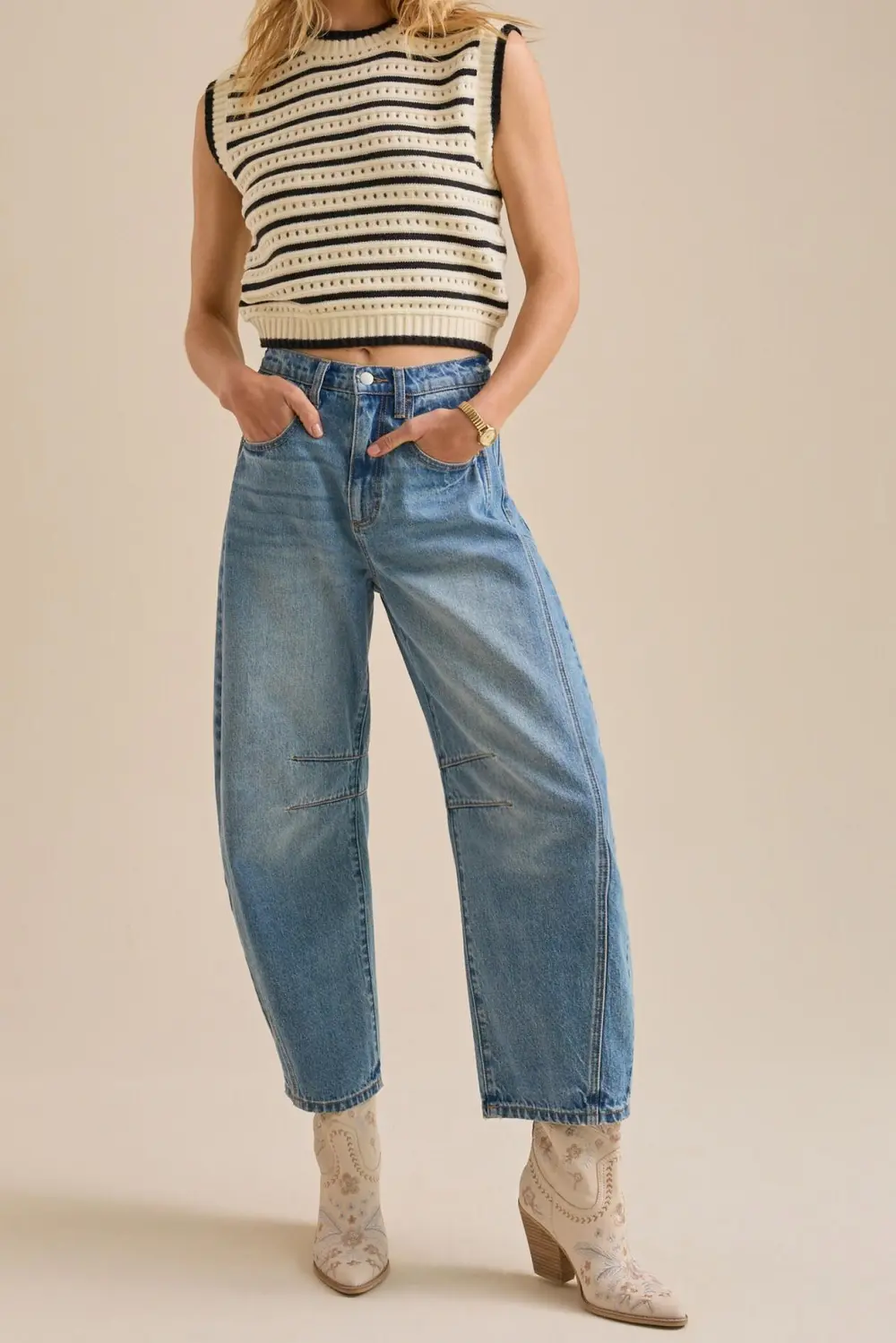 Oversized Sweater Vest