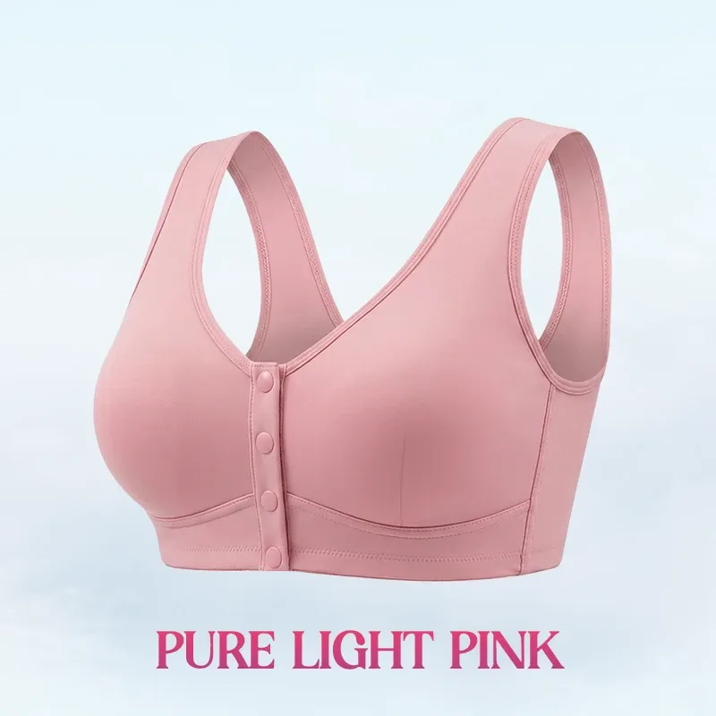 🔥Last Day💥Front Closure Breathable Cotton Lifting Bra for Seniors🔥8-Pack Only $24